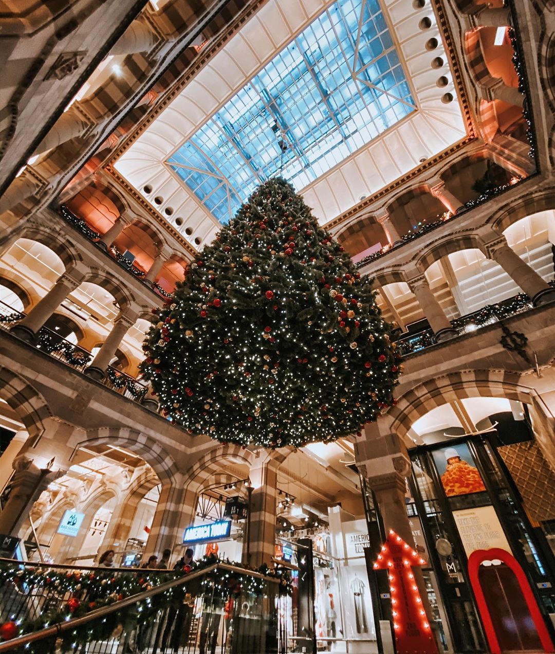 Christmas  Amsterdam Christmas Shopping  Magna Plaza